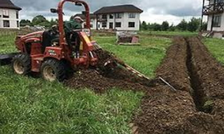 Копка траншей для водопровода в Лениногорске: цена за метр от 948 руб.